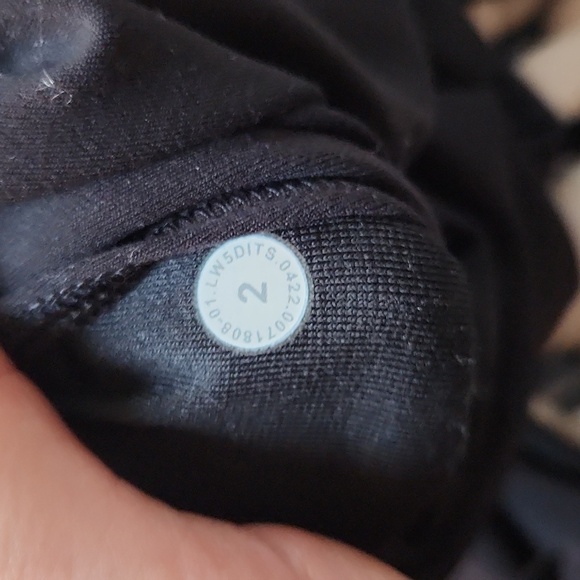 Lululemon Black Leggings - Picture 3 of 4